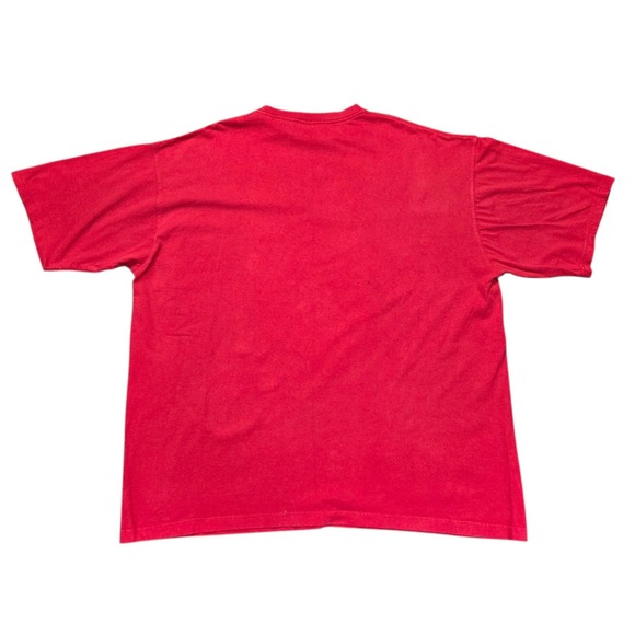 Vintage‎ Def Jam University Size XXL Short Sleeve T-shirt Red Vtg Hip Hop Rap - Picture 4 of 9